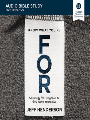 cover image of Know What You're FOR